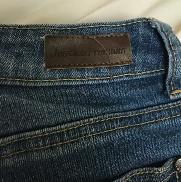 Girls Size 12S Justice Jean Shorts - Picture 5 of 5